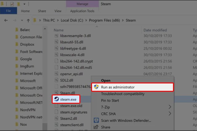 run-as-administrator-to-fix-steam-disk-write-error